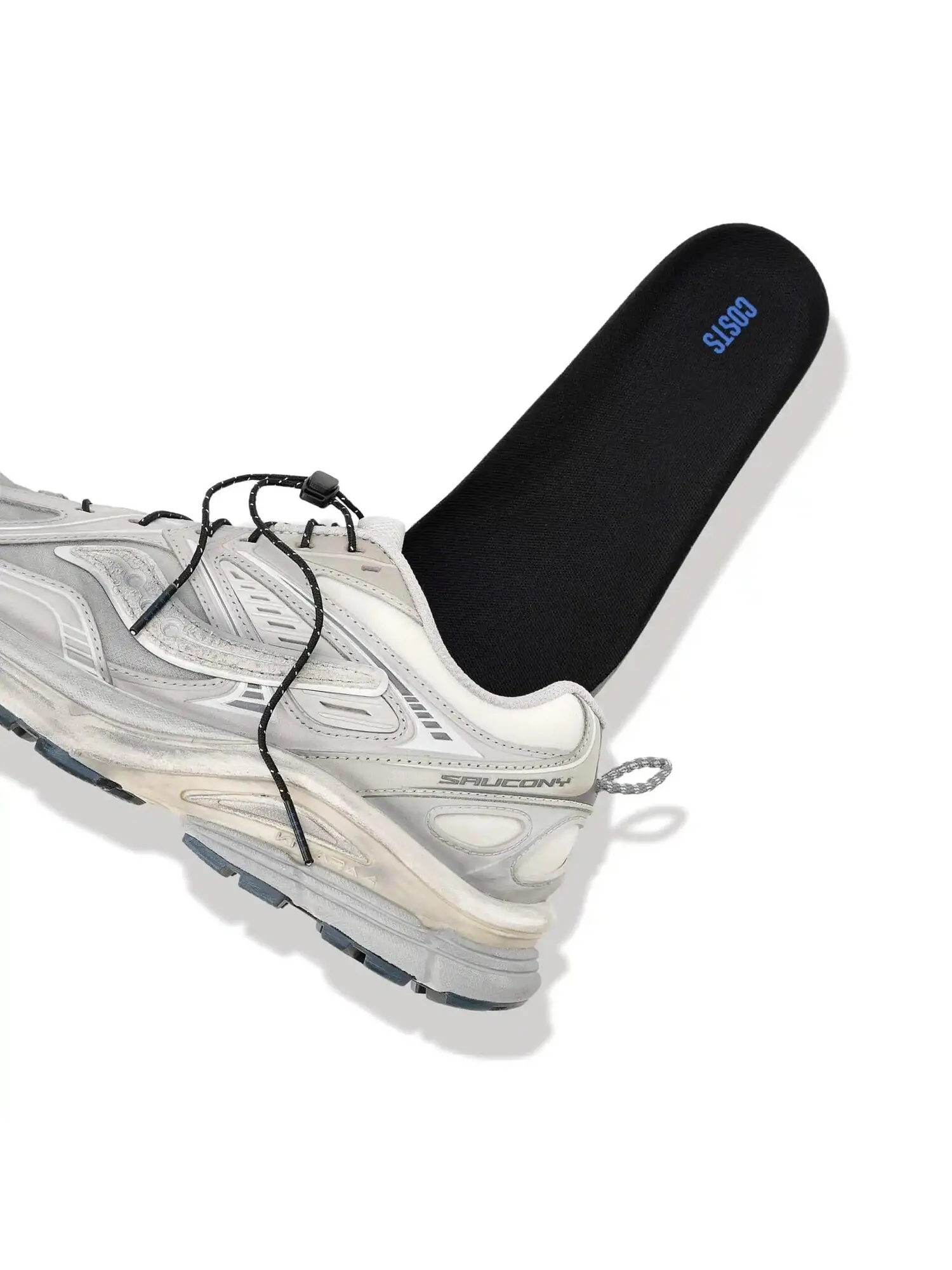 Кроссовки COSTS x Saucony Kinvara 4 RE 'Interstellar Grey' — изображение 7 из 16, серый