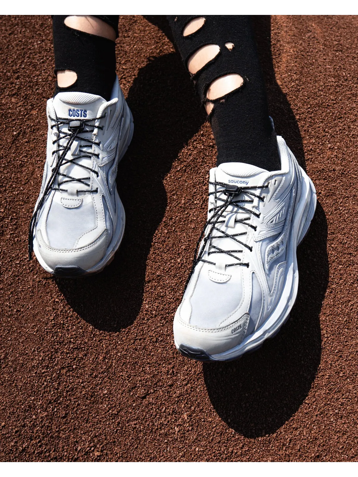 Кроссовки COSTS x Saucony Kinvara 4 RE 'Interstellar Grey' — изображение 10 из 16, серый