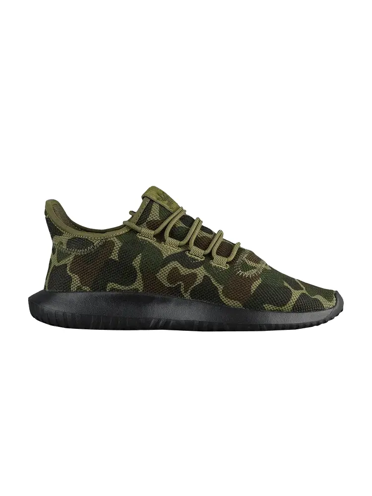 Кроссовки adidas Tubuluar Shadow Knit 'Camo' — изображение 1 из 1, черный