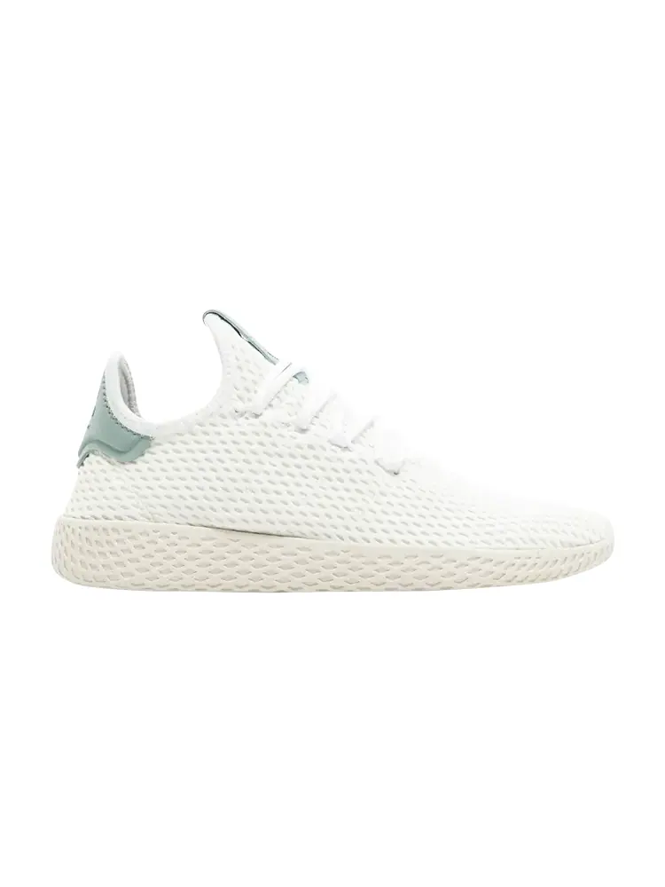 Кроссовки Adidas Pharrell x Tennis Hu J 'Light Green' — изображение 1 из 1, белый
