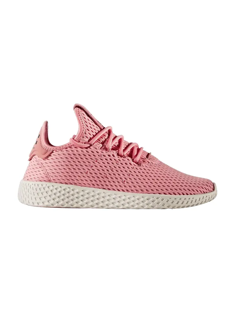 Кроссовки adidas Pharrell x Tennis Hu J 'Tactile Rose' — изображение 1 из 1, розовый/розовый/белый