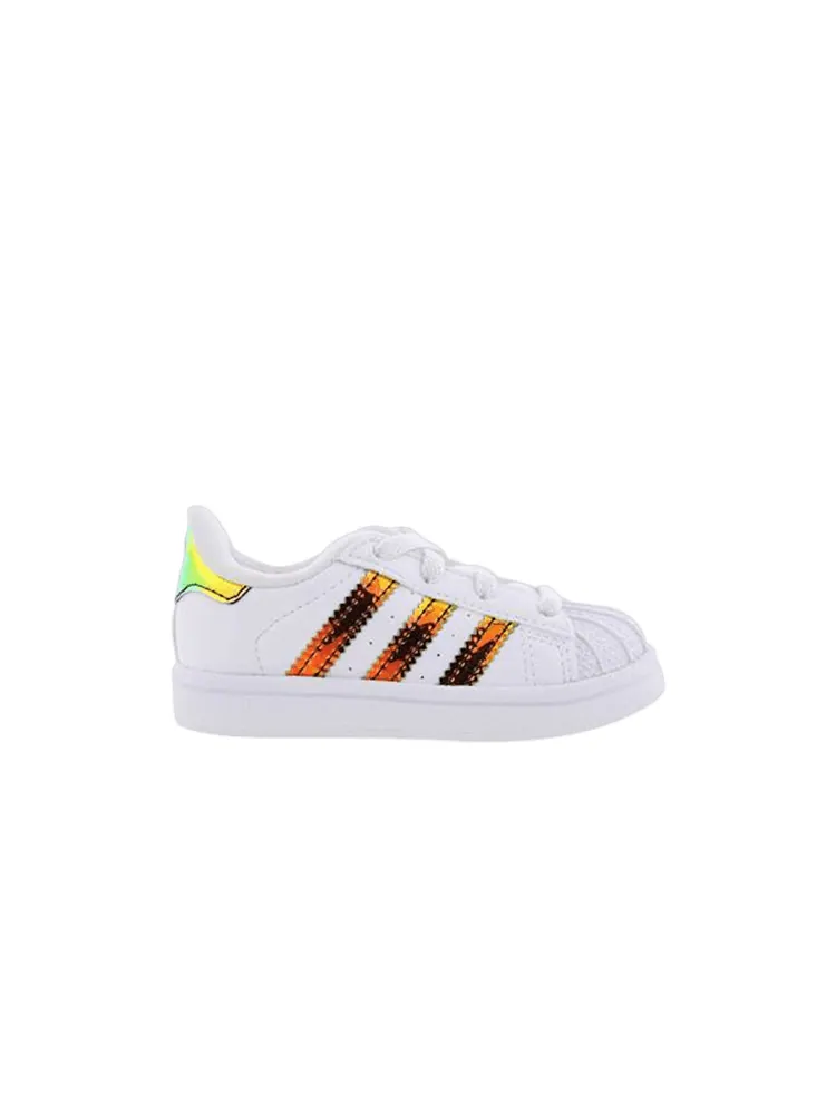 Кроссовки adidas Superstar Junior — изображение 1 из 1, белый/золотистый