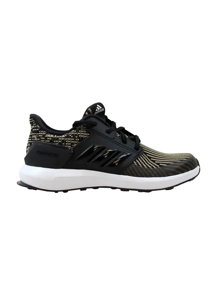 Кроссовки Adidas RapidaRun Knit J 'Black' — изображение 1 из 1, черный