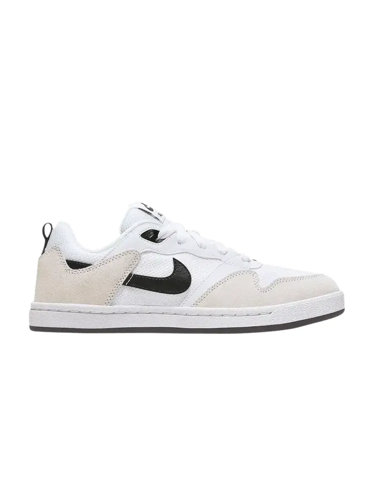 Кроссовки Wmns Alleyoop SB 'White Black' — изображение 1 из 1, белый черный