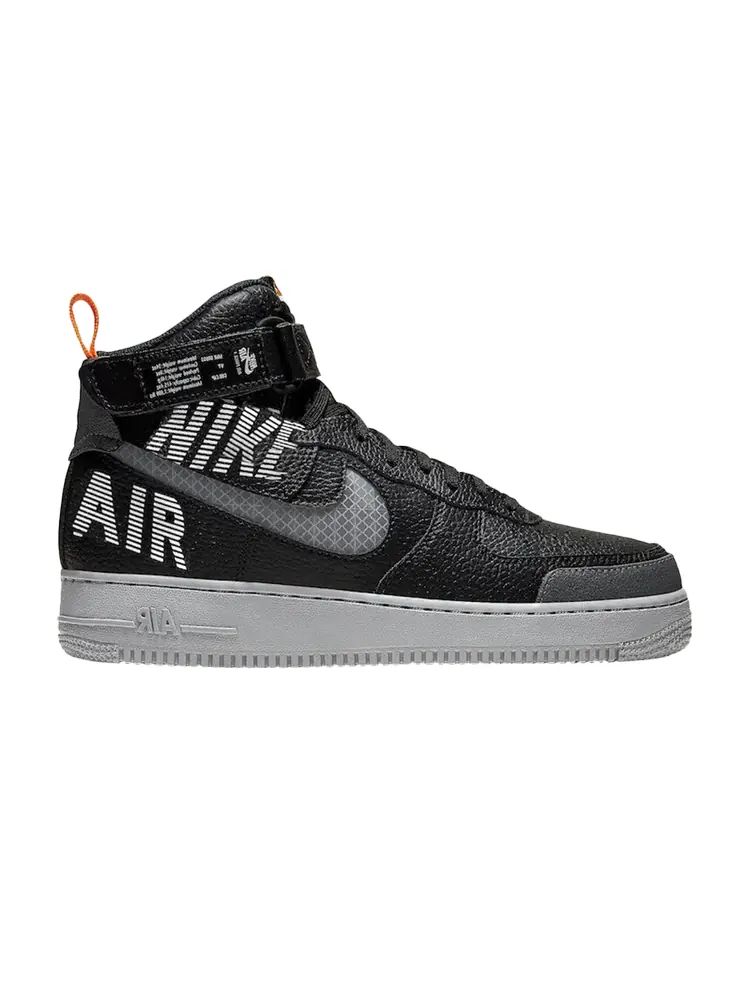 Кроссовки Nike Air Force 1 High 'Under Construction - Black' — изображение 1 из 1, черный
