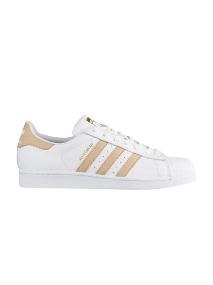 Кроссовки Adidas Superstar 'White Linen' — изображение 1 из 1, загар