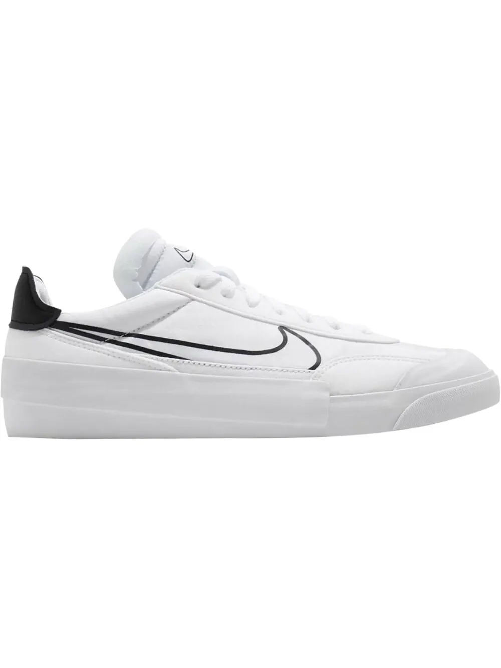 Кроссовки Nike Drop Type HBR White Black — изображение 1 из 1, черный/белый