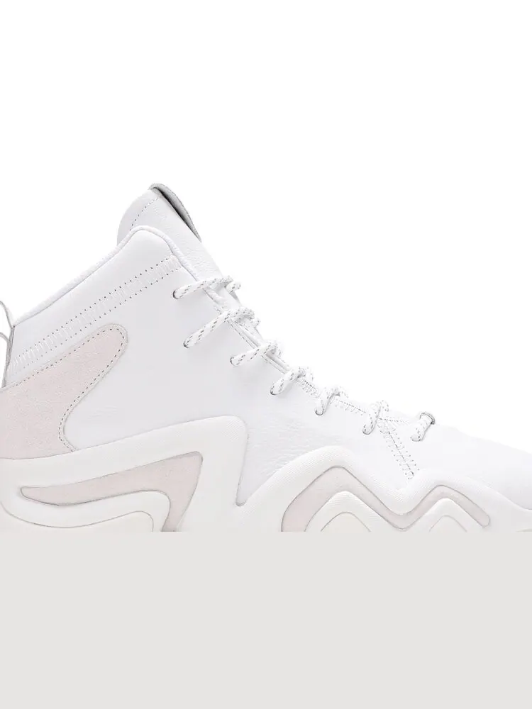 Кроссовки Adidas Crazy 8 ADV 'White' — изображение 2 из 4, белый