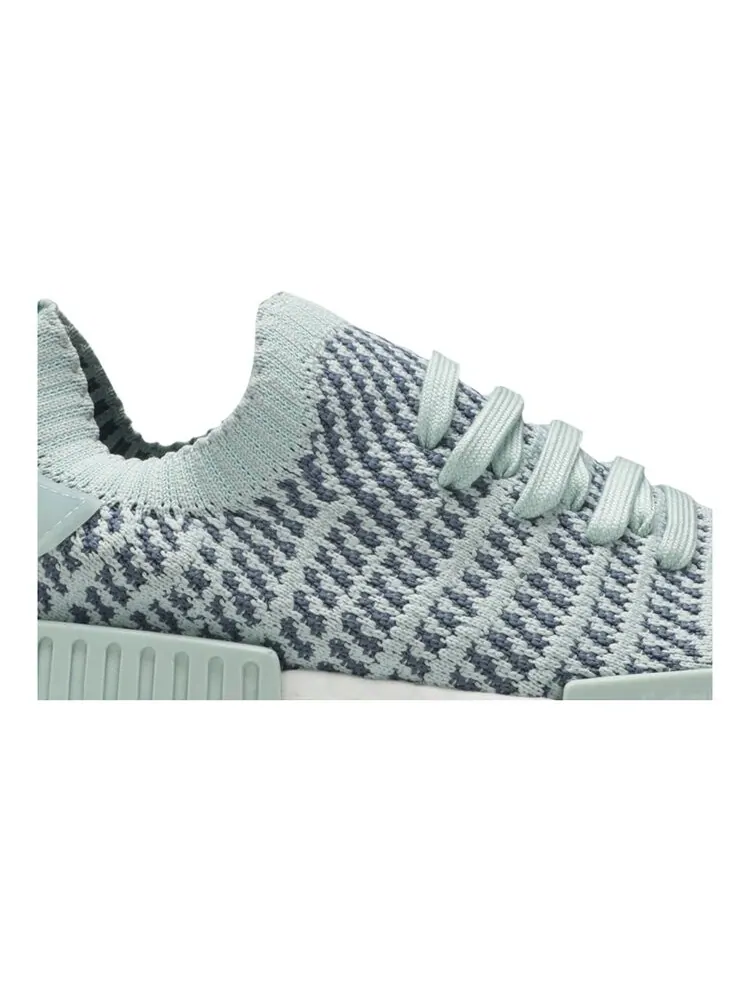 Кроссовки Adidas Wmns NMD_R1 STLT Primeknit 'Ash Green' — изображение 2 из 4, зеленый