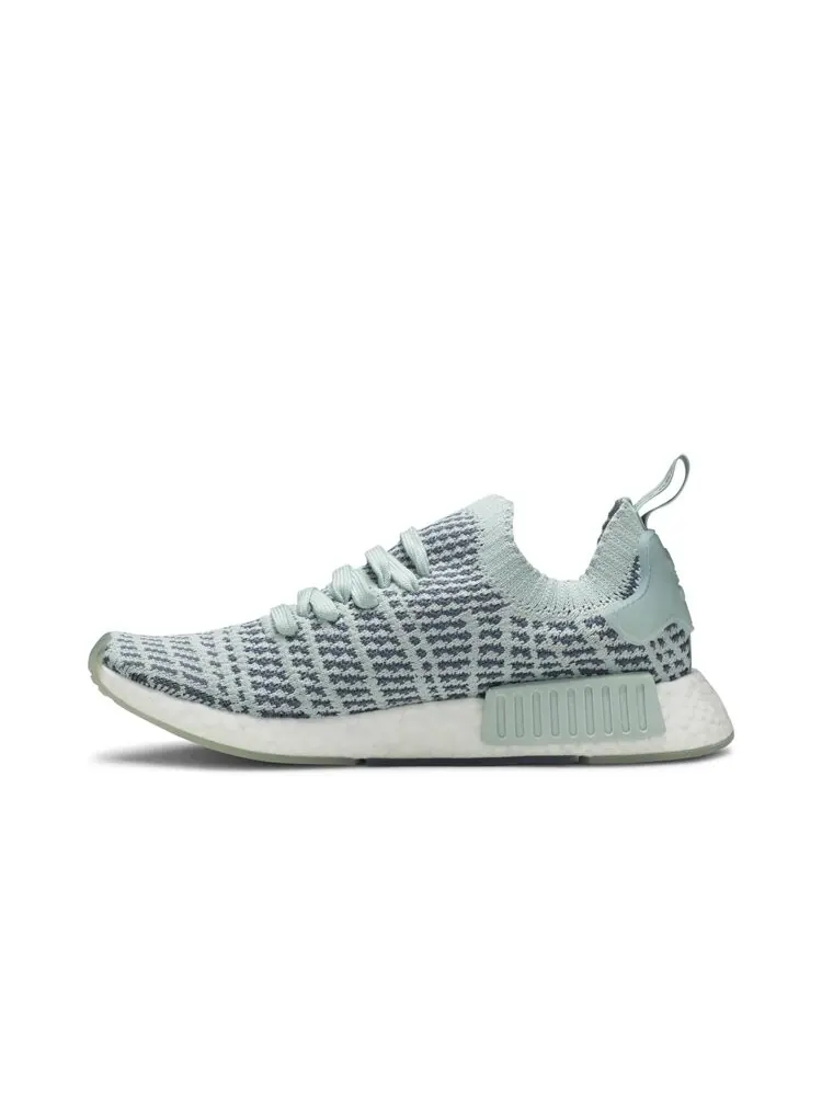 Кроссовки Adidas Wmns NMD_R1 STLT Primeknit 'Ash Green' — изображение 3 из 4, зеленый