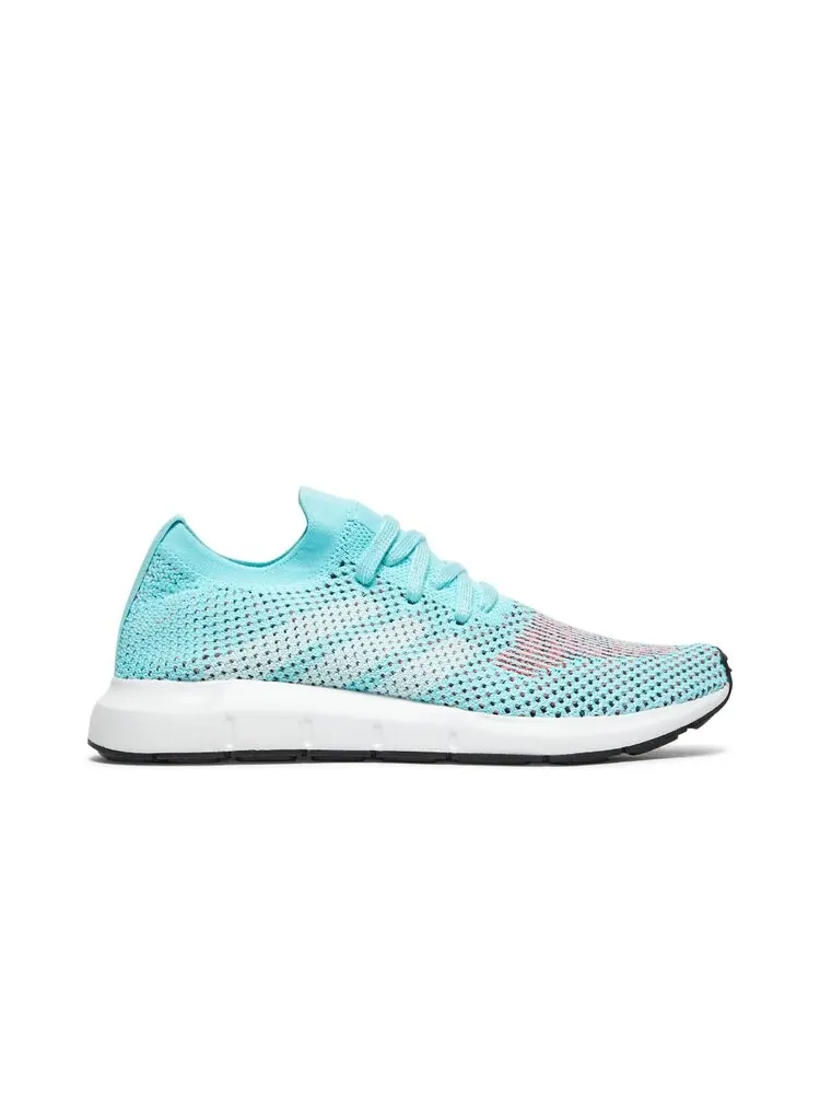 Кроссовки Adidas Wmns Swift Run Primeknit 'Aqua' — изображение 1 из 4, бирюзовый