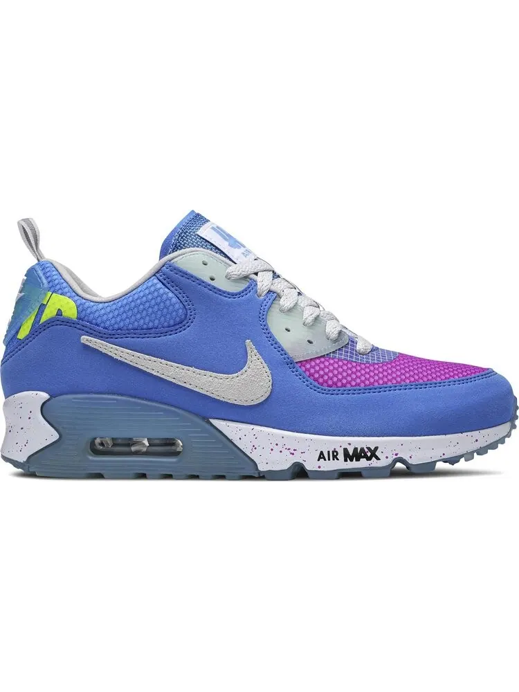 Кроссовки Nike Undefeated x Air Max 90 'Pacific Blue' — изображение 1 из 8, синий