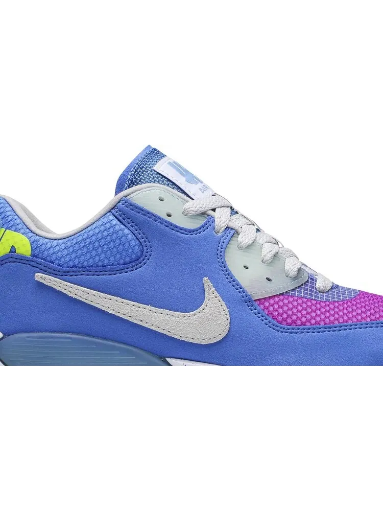 Кроссовки Nike Undefeated x Air Max 90 'Pacific Blue' — изображение 2 из 8, синий