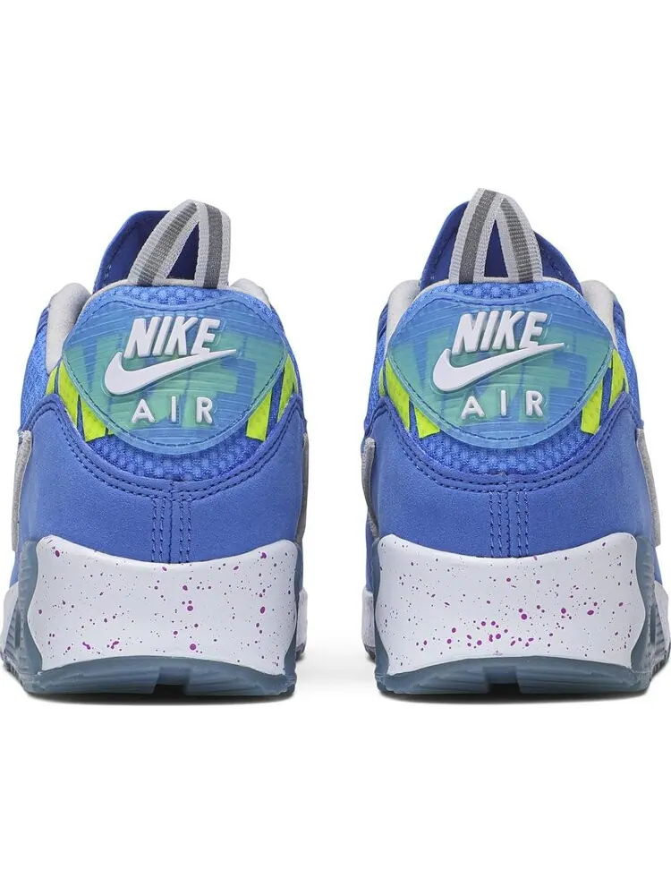 Кроссовки Nike Undefeated x Air Max 90 'Pacific Blue' — изображение 6 из 8, синий