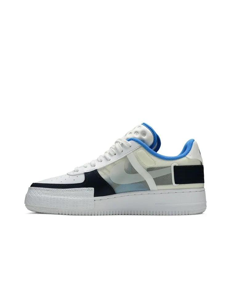 Кроссовки Nike Air Force 1 Type 'Green Blue' — изображение 4 из 9, белый