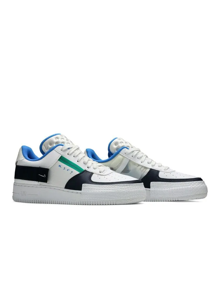 Кроссовки Nike Air Force 1 Type 'Green Blue' — изображение 9 из 9, белый