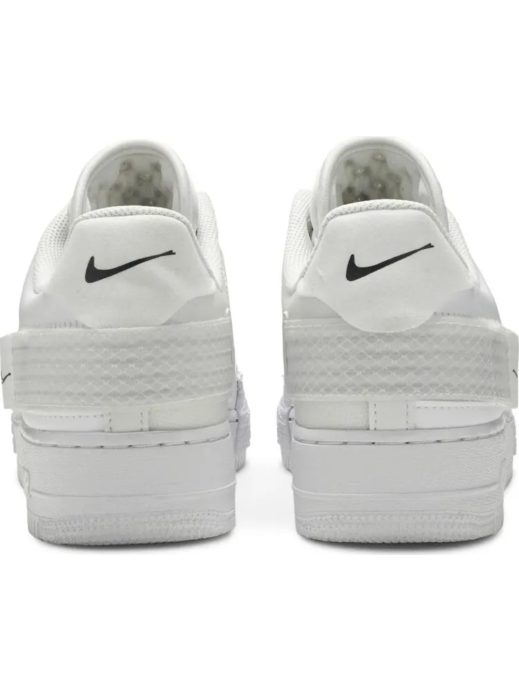 Кроссовки Nike Air Force 1 Type 'Triple White' — изображение 6 из 8, белый