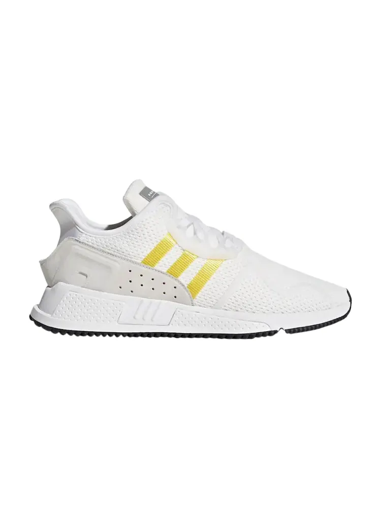 Кроссовки Adidas EQT Cushion ADV 'Yellow Stripes White' — изображение 1 из 1, белый