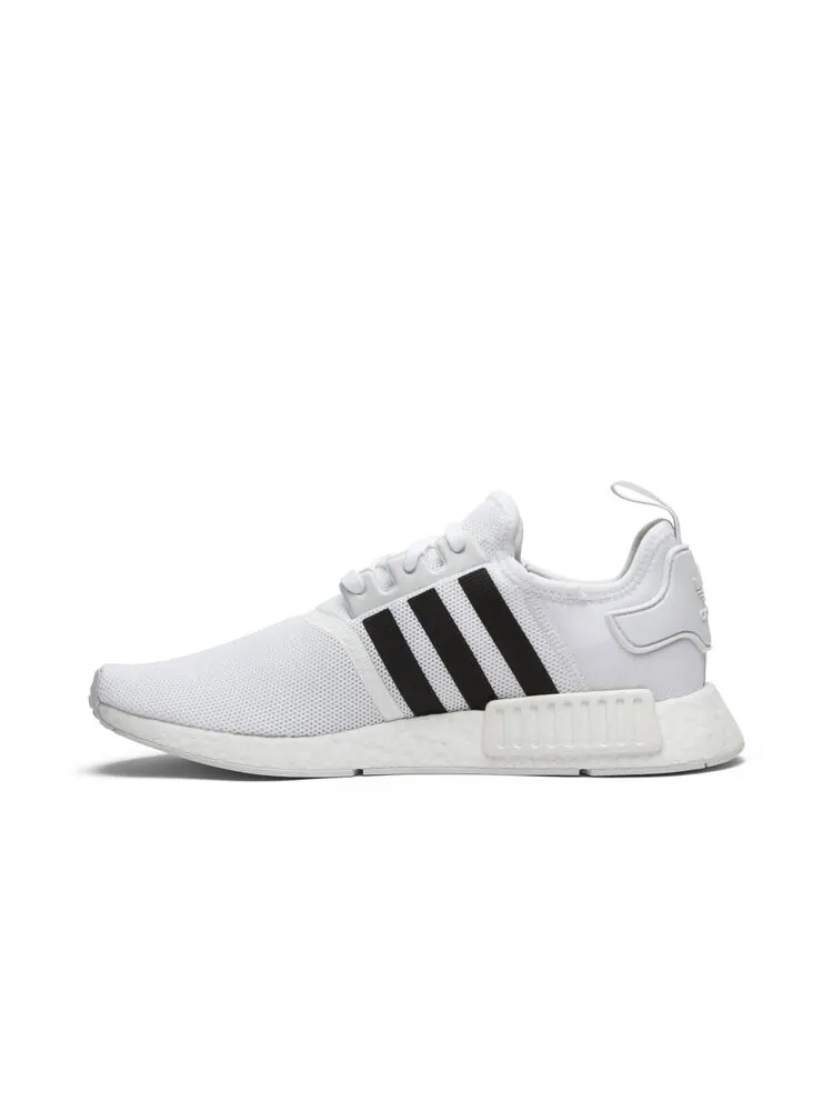 Кроссовки Adidas NMD_R1 'White Grey' — изображение 3 из 4, белый