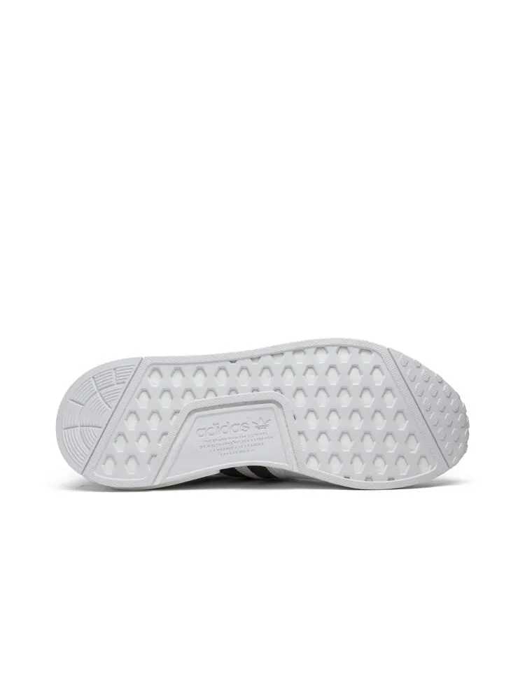 Кроссовки Adidas NMD_R1 'White Grey' — изображение 4 из 4, белый
