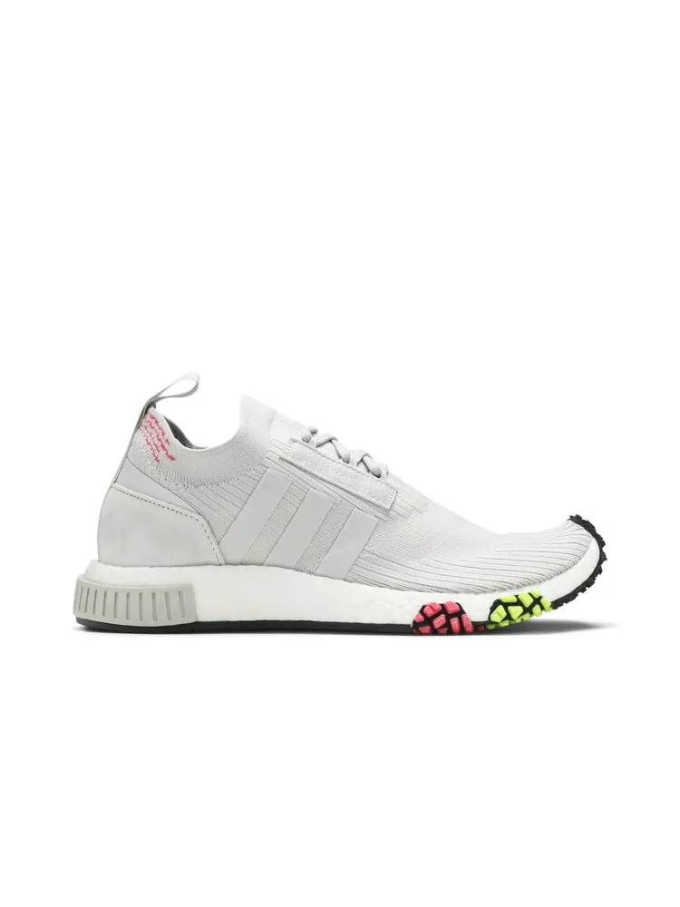 Кроссовки Adidas NMD_Racer Primeknit 'Gray One' — изображение 1 из 4, серый