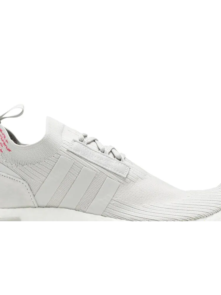 Кроссовки Adidas NMD_Racer Primeknit 'Gray One' — изображение 2 из 4, серый