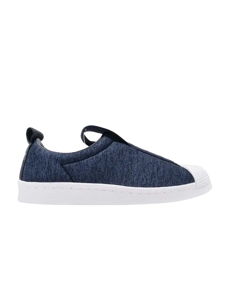 Кроссовки Adidas Wmns Superstar BW3S Slip-On 'Legend Ink' — изображение 1 из 1, синий