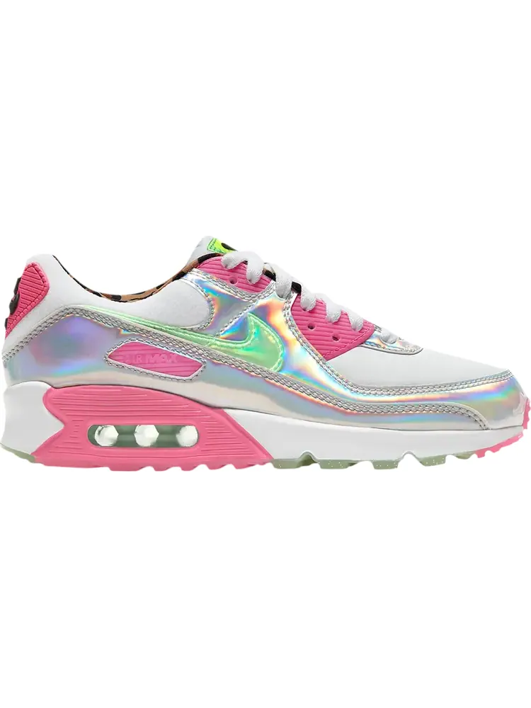 Кроссовки Nike Wmns Air Max 90 LX 'Laser Fuchsia' — изображение 1 из 1, белый
