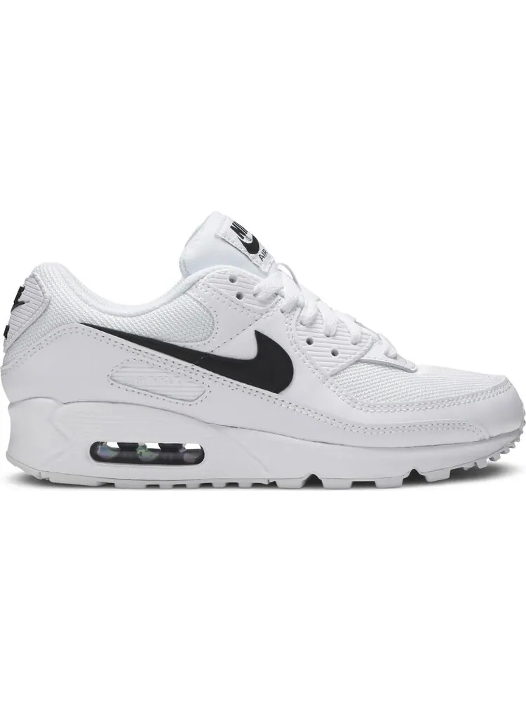 Кроссовки Nike Wmns Air Max 90 'White Black' — изображение 1 из 8, белый