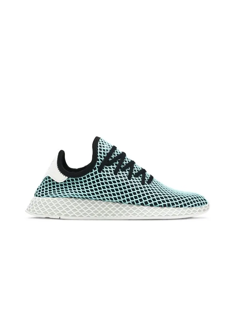 Кроссовки Adidas Parley x Deerupt Runner 'Core Black' — изображение 1 из 4, синий