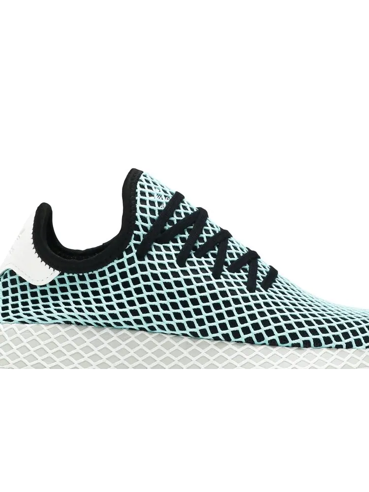 Кроссовки Adidas Parley x Deerupt Runner 'Core Black' — изображение 2 из 4, синий