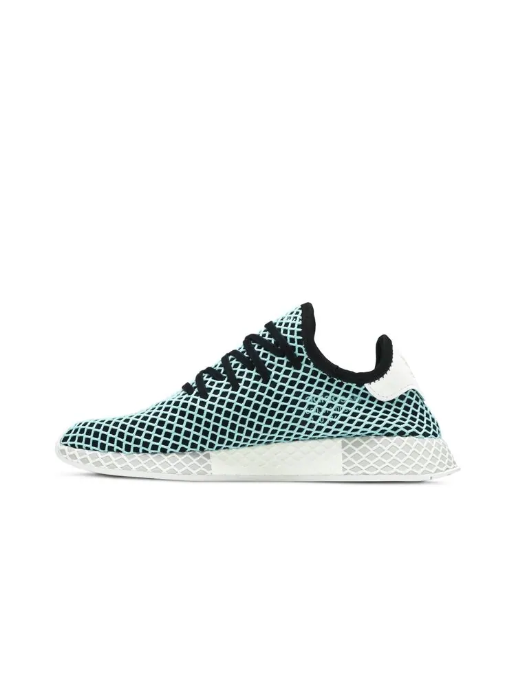 Кроссовки Adidas Parley x Deerupt Runner 'Core Black' — изображение 3 из 4, синий