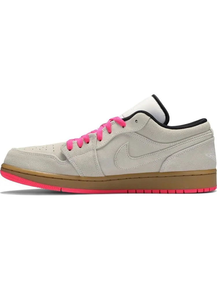 Кроссовки Sneaker Politics x Air Jordan 1 Low Block Party — изображение 3 из 8, белый