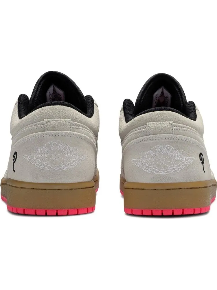 Кроссовки Sneaker Politics x Air Jordan 1 Low Block Party — изображение 6 из 8, белый