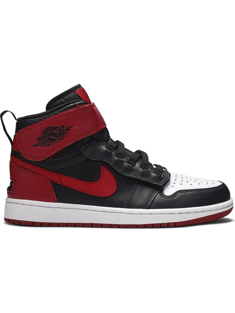 Кроссовки Air Jordan 1 High FlyEase Black Toe — изображение 1 из 8, красный