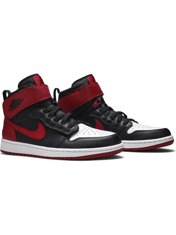 Кроссовки Air Jordan 1 High FlyEase Black Toe — изображение 8 из 8, красный
