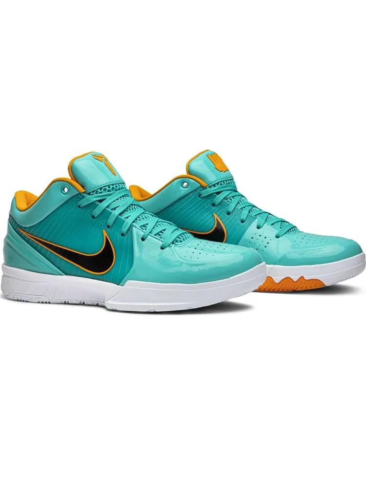 Кроссовки Nike Undefeated x Kobe 4 Protro 'Hyper Jade' — изображение 8 из 8, бирюзовый