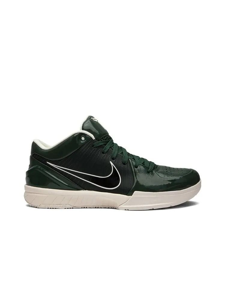 Кроссовки Nike Undefeated x Kobe 4 Protro 'Fir' — изображение 1 из 4, зеленый