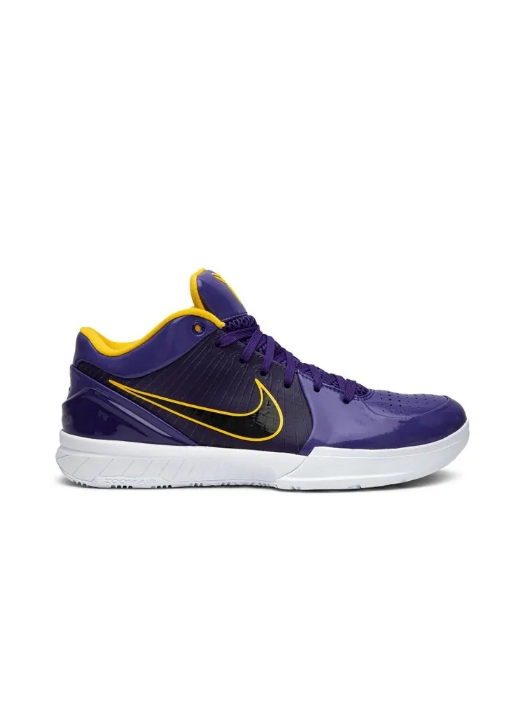 Кроссовки Nike Undefeated x Kobe 4 Protro 'Court Purple' — изображение 1 из 4, фиолетовый
