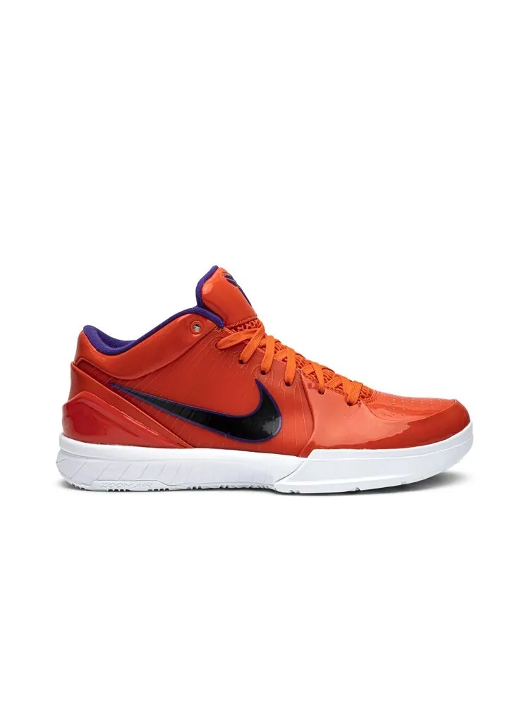 Кроссовки Nike Undefeated x Kobe 4 Protro 'Team Orange' — изображение 1 из 4, красный