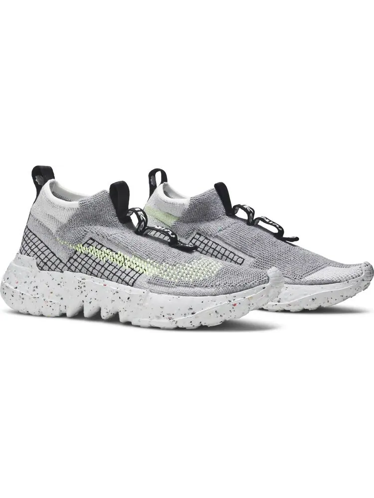 Кроссовки Nike Space Hippie 02 'Grey Volt' — изображение 8 из 8, серый