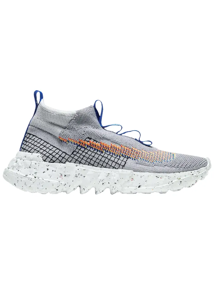 Кроссовки Nike Space Hippie 02 'Light Grey Multi-Color' — изображение 1 из 1, серый