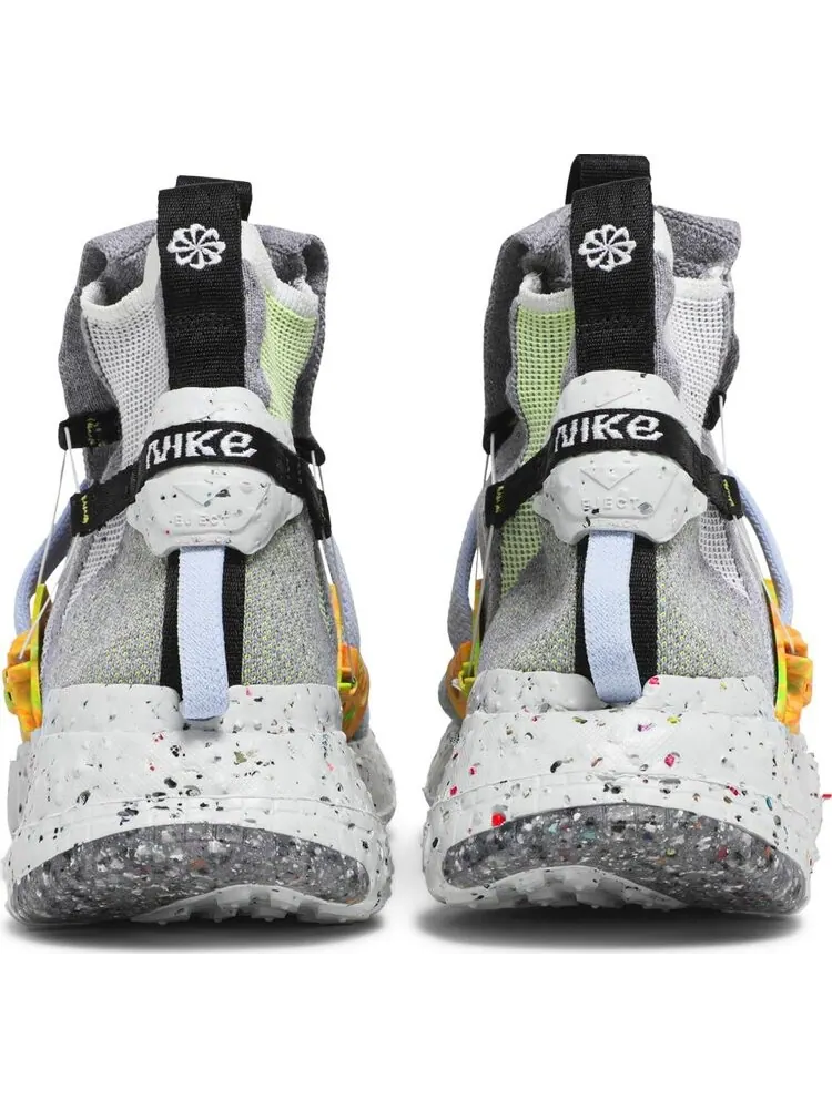 Кроссовки Nike Space Hippie 03 'Grey Volt' — изображение 6 из 8, серый