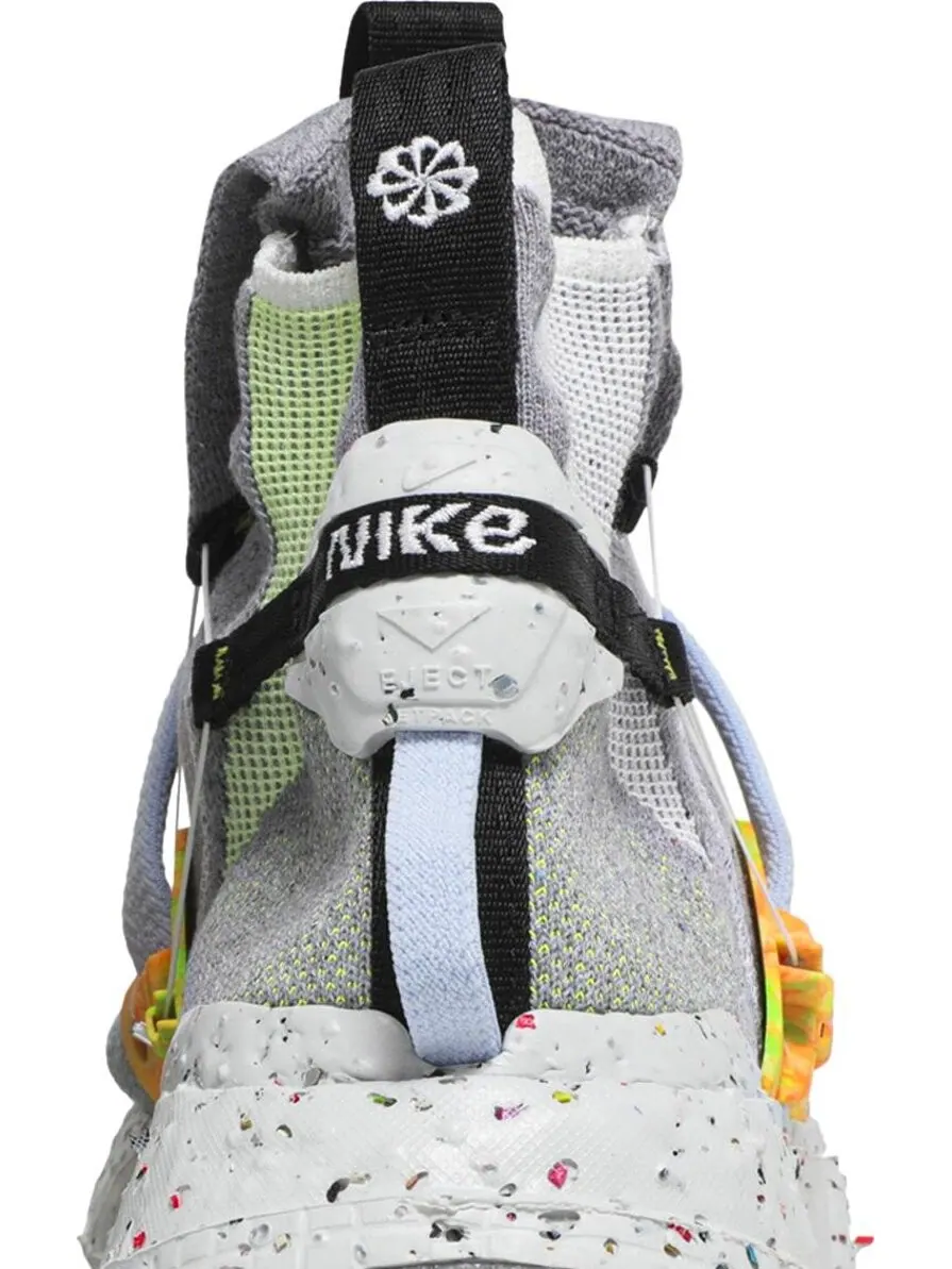 Кроссовки Nike Space Hippie 03 'Grey Volt' — изображение 7 из 8, серый