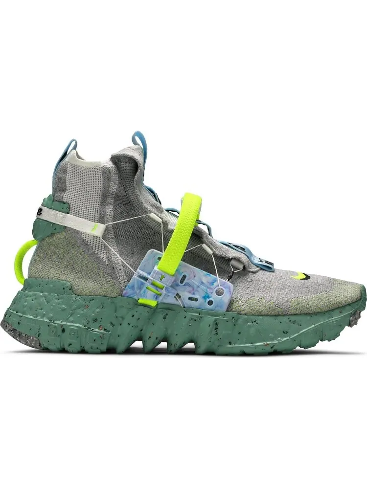 Кроссовки Nike Space Hippie 03 'Healing Jade' — изображение 1 из 8, зеленый