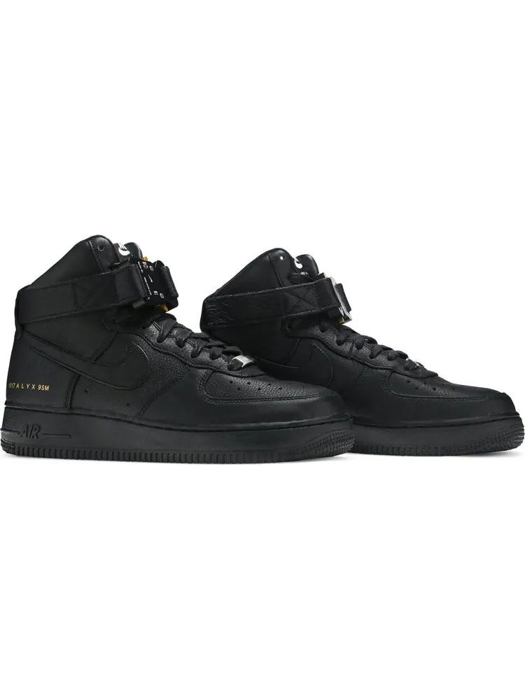 Кроссовки Nike x 1017 ALYX 9SM Air Force 1 High «Triple Black» (черные) — изображение 8 из 8, черный