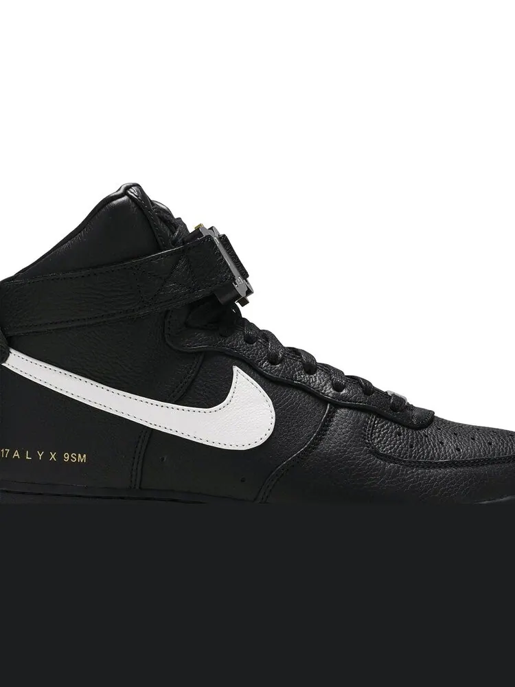 Кроссовки Nike 1017 ALYX 9SM x Air Force 1 High 'Black White' — изображение 2 из 8, черный