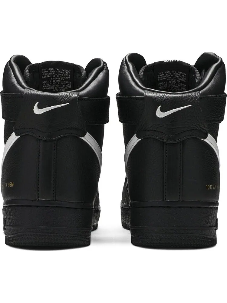 Кроссовки Nike 1017 ALYX 9SM x Air Force 1 High 'Black White' — изображение 6 из 8, черный