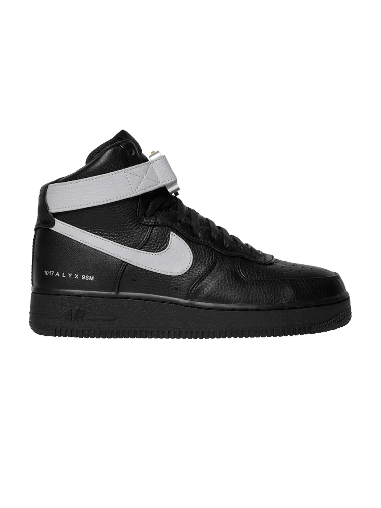 Кроссовки Nike 1017 ALYX 9SM x Air Force 1 High 'Black Wolf Grey' — изображение 1 из 9, черный/серый/серый