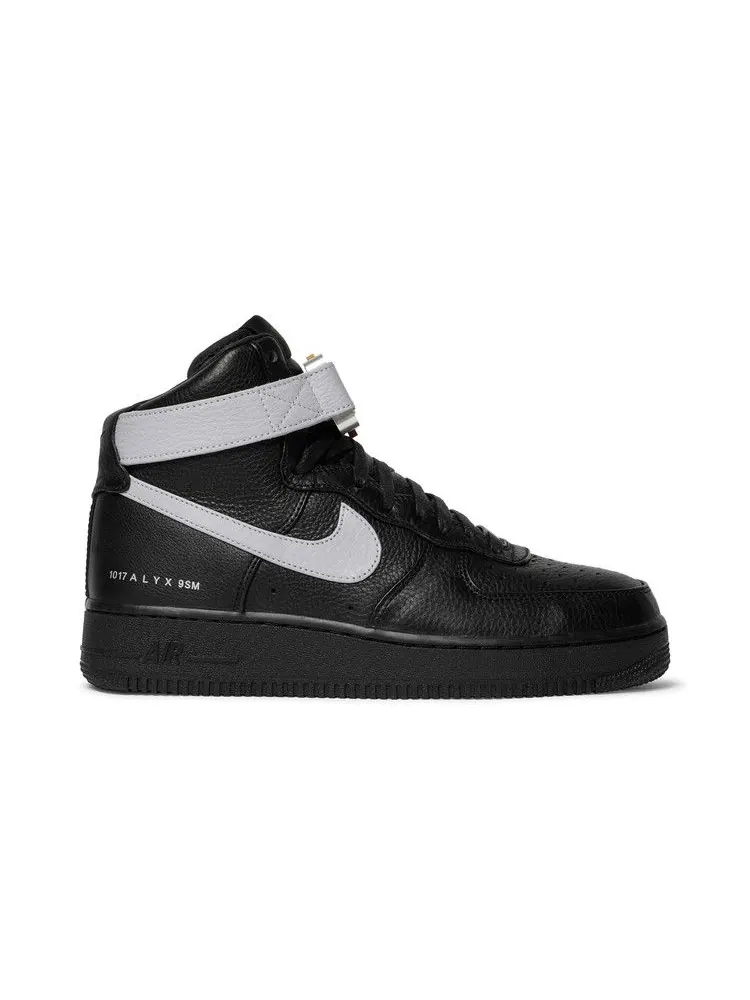 Кроссовки Nike 1017 ALYX 9SM x Air Force 1 High 'Black Wolf Grey' — изображение 2 из 9, черный/серый/серый